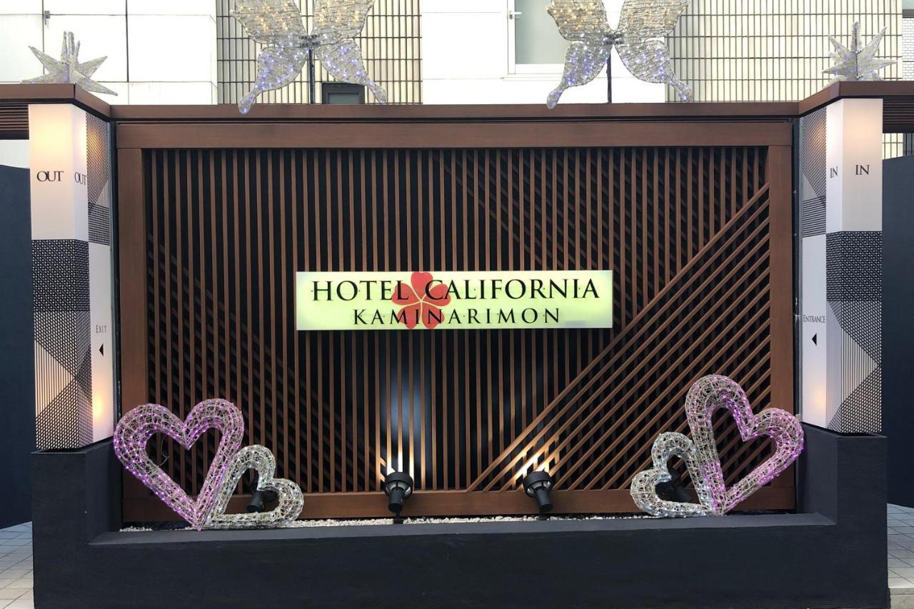 Hotel California Kaminarimon (Adults Only) Токио Экстерьер фото